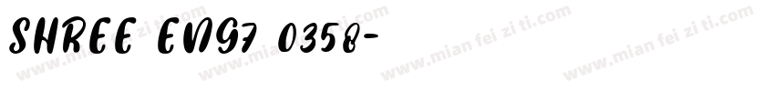 SHREE ENG7 0358字体转换